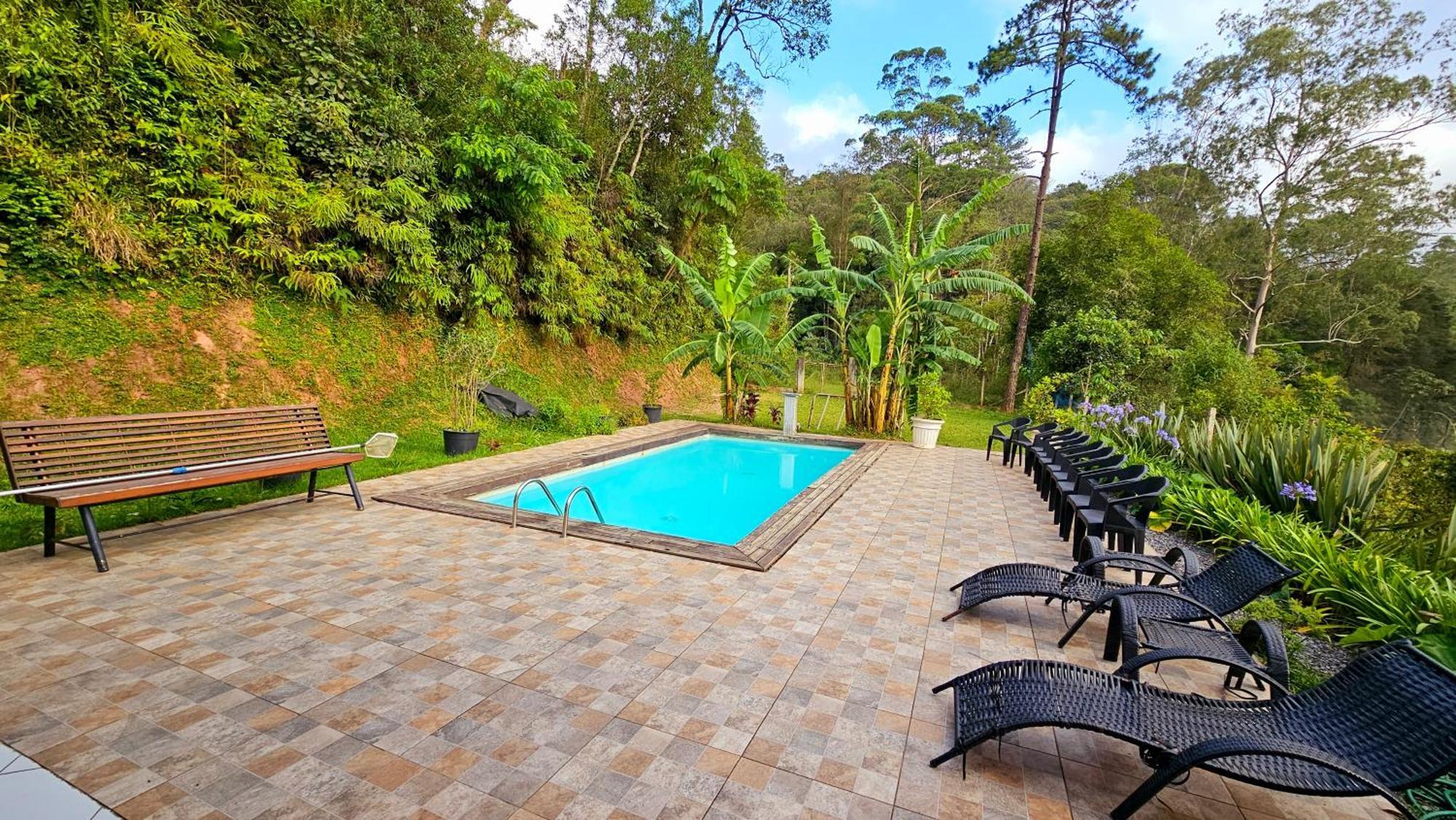 Piscina Aquecida 65Km De Sao Paulo Capital Sitio Chacara Casa Villa Juquitiba Dış mekan fotoğraf